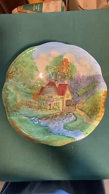 Buy Vintage Grimwades Royal Winton Ye Olde Mill' Trifle Bowl C1935 • 29.99£