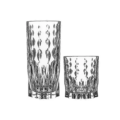 Buy RCR Crystal 12 Piece Marilyn Glassware Set Cut Glass Cocktail Tumblers • 43£