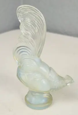 Buy Sabino Opalescent Glass Rooster Chicken Bird Figurine • 25.06£