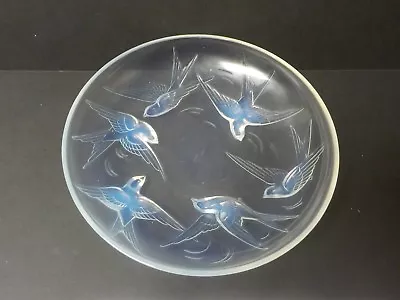 Buy  SABINO France Opalescent SWALLOWS 11.75  Centerpiece, C. 1920's-30's  • 1,223.77£