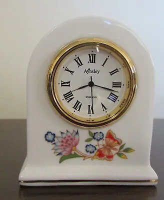 Buy Vintage Beautiful Aynsley Cottage Garden Miniature Clock .  • 76.72£