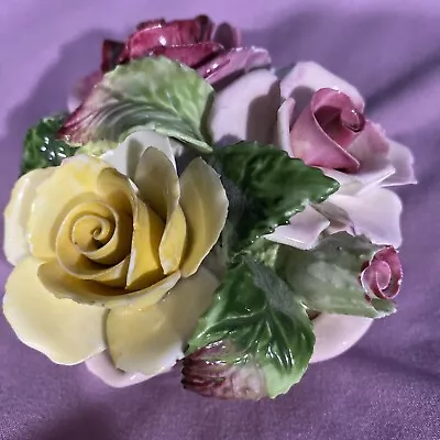 Buy Vintage Royal Adderley Floral Bone China Made In England Porcelain Flowers  • 23.66£