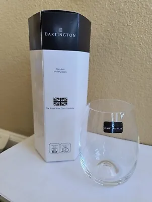 Buy Dartington Stemless Wine Glasses The British Wine Glass Co Set Of 2 Guy Gift NIB • 18.92£