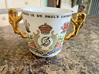Buy Paragon China Loving Cup. Marriage Of Prince Of Wales & Lady Diana.  Excellent • 3.99£