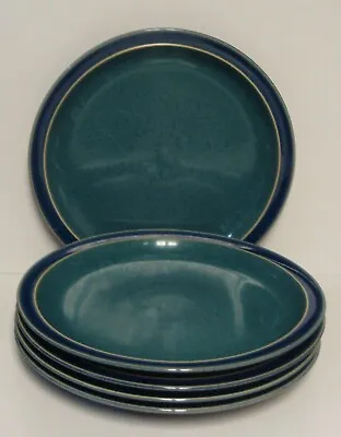 Buy Denby HARLEQUIN Dinner Plates GREEN BLUE More Here SOLD IN  SETS OF FIVE • 119.10£