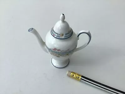Buy Coalport Miniature China Coffee Pot April Pattern Made In England Rare Pattern • 90£