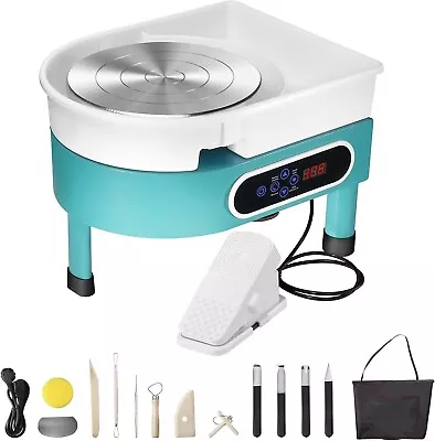 Buy Pottery Wheel 350W Electric Pottery Machine DIY Clay Tool Kit With Detachable Ba • 120£