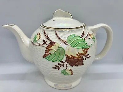 Buy Vintage Ringtons Maling Ware Lustre Autumn Leaves Teapot - 2 Pint • 16.99£