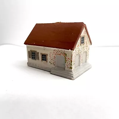 Buy Vintage German Pottery Ornament Of An Old Building • 15.99£