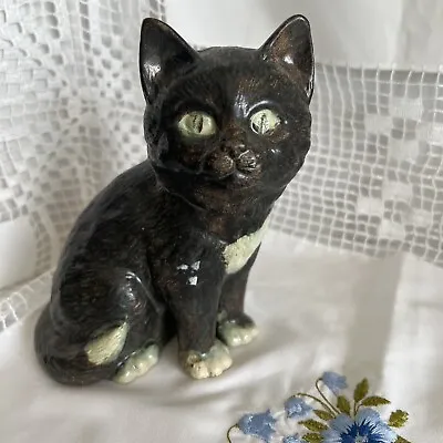 Buy Kitty Cat Ceramic Figurine Beswick England 1030 Grey Black Hair Green Eyes 6   • 33.76£