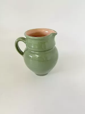 Buy Vintage C.H.Brannam Barnstaple Pottery Green Jug 6.25” Tall • 10£