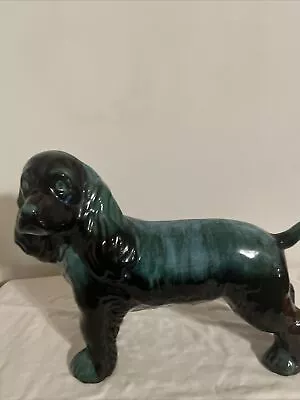 Buy Vintage Blue Mountain Pottery Cocker Spaniel Dog Figurine Statue Large • 18.97£