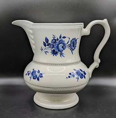 Buy Vintage Lord Nelson Pottery England Pitcher Floral Porcelain • 15.16£