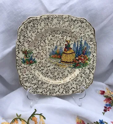 Buy Lovely Vintage Crinoline Lady Cake Plate. J Fryer And Son. Circa 1950. • 7£
