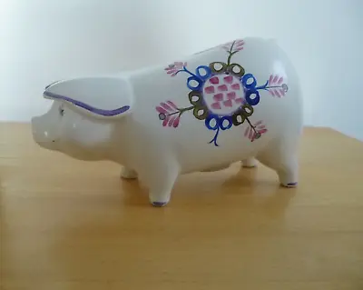 Buy Arthur Wood England Hand Painted Ceramic Piggy Bank Money Box 5215 Has Stopper • 17£