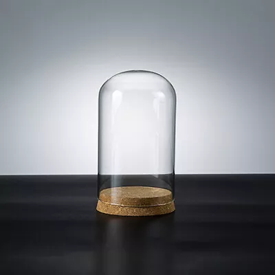 Buy Miniature Glass Dome Display Bell Jar Cloche With Base Doll Gift Holder Decor • 4.74£
