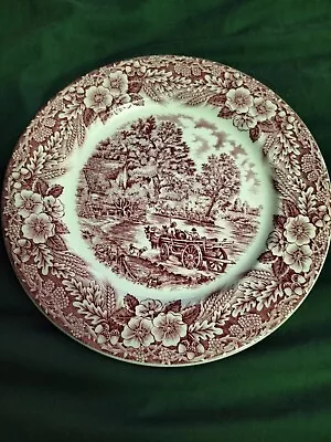 Buy STAFFORDSHIRE PLATE Red And White The Constable Series Bicentennial 1776-1976 • 10£