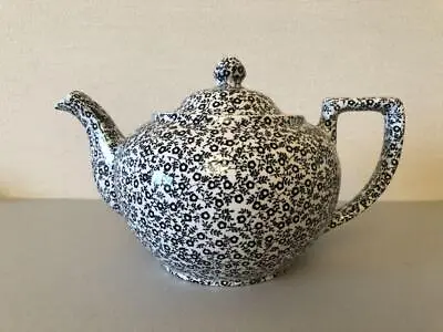 Buy [Discontinued] Burleigh Black Felicity Tea Pot L • 179.62£