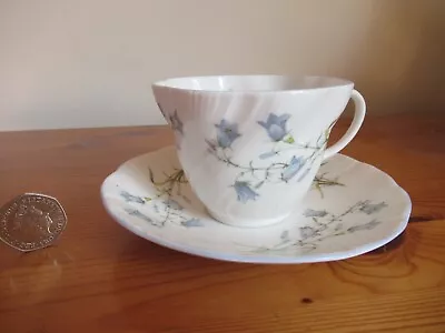 Buy Queens Bone China Cup And Saucer Rosina Woman And Home Harebell Good Condition • 4.50£