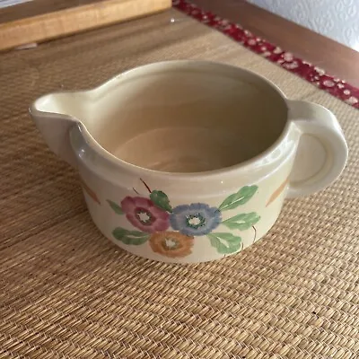 Buy Clarice Cliff Newport Pottery Jug With Flower Design 748856 • 5£