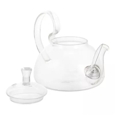 Buy Chinese Teapot Glass Water Pot Transparent Tea Kettle Clear Tea Kettle • 15.73£