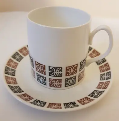 Buy Queen Anne Aida Pattern Bone China Coffee Cup & Saucer • 4£
