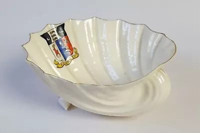 Buy Vintage William Ridgway WR&S Crested China Porcelle Shell Bowl Killarney Ireland • 75£