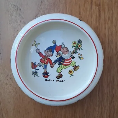 Buy Vintage Biltons Noddy Ware Child's Nursery Cereal Bowl Happy Days Enid Blyton • 12£