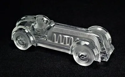 Buy Daum Crystal Car Monoplace LeMans Vintage Art Glass Signed • 1,008.02£