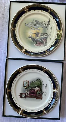 Buy ARKLOW POTTERY Plates X2 . ‘The Pickwick Papers’ And ‘ A Christmas Carol’. NIOB • 35£
