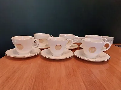 Buy Genuine MG Rover Cars Fine Bone China Tea Set X 6 Cups And Saucers, New In Box • 30£