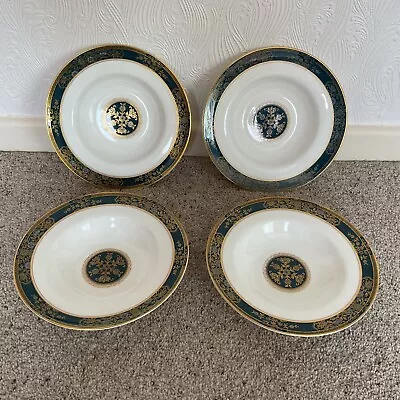 Buy Vintage Royal Doulton Carlyle Soup Cereal Bowls Set Of 4 • 40£