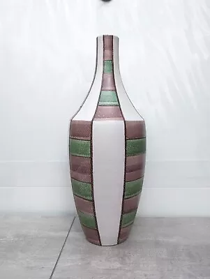Buy Vintage Erik Ivarsson Andersson Johansson Hoganas Ceramics Vase Swedish Pottery • 200£