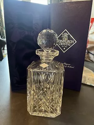 Buy Edinburgh Crystal Whisky Decanter - In Original Purple Box • 19.99£