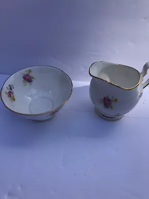 Buy Tuscan Fine English Bone China Sugar Bowl & Creamer-Made In England • 18.99£
