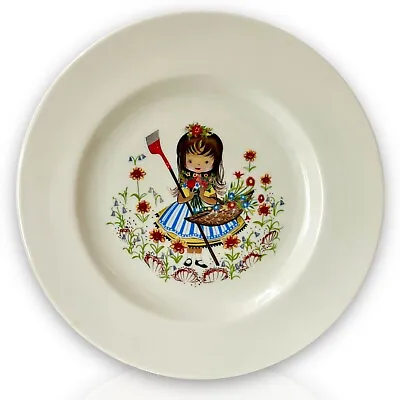 Buy Pickard Fine China Childrens Plate Mary Quite Contrary Nursery Rhyme Series 9.5  • 13.86£