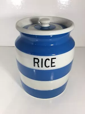 Buy Cornishware Storage Jar -  Rice  • 25£