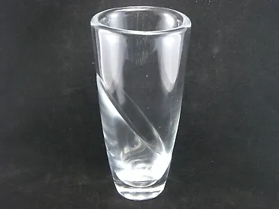 Buy Orrefors, Sweden Ingeborg Lundin Clear Optical Vase • 45£
