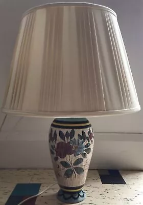 Buy Vintage Retro 1950s Italian Sgraffito Pottery Fratelli Bitossi Table Lamp Light • 65£