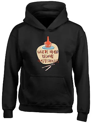 Buy Pottery Kids Hoodie Where Mud Becomes Masterpieces Boys Girls Gift Top • 13.99£