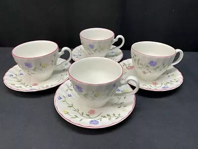 Buy Johnson Brothers  SUMMER CHINTZ  England ~ Set Of 4 ~ Cups & Saucers ~ 2 3/4   • 24.01£