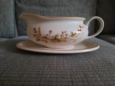 Buy Gravy Boat M&S Harvest And Oval Saucer Marks And Spencer  • 6£