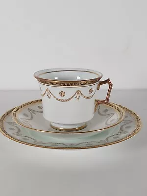 Buy Adderleys Ltd Porcelain Tea Cup, Saucer And Underplate, Pattern  Tay  • 14£