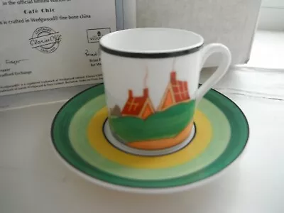 Buy CLARICE CLIFF  Cafe Chic    SECRETS   Duo   By WEDGWOOD - MINT/CERT'/BOXED • 21£