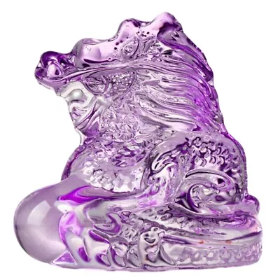 Buy Crystal Dragon Ornaments Elegant Dragon Statue Twelve Zodiac Dragon Decor • 6.04£