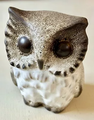 Buy Vintage Howard Pierce Porcelain Brown Horned Mother Owl Figurine 5” MCM RARE • 34.14£