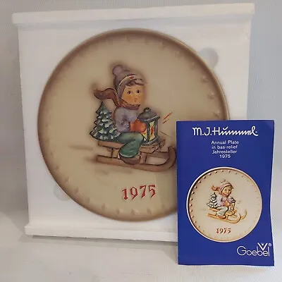 Buy Vintage Goebel Annual 1975 Plate New Boxed Old Stock • 9.99£