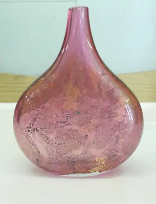 Buy Isle Of Wight Azurene Lollipop Glass Vase • 57£