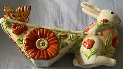 Buy Villeroy & Boch Beautiful China Bunny Rabbit With Cart, No Chips Or Cracks • 14.99£