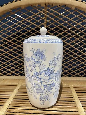 Buy Masons Stratford Design Blue & White Decorative 8in Tall Jar • 10£